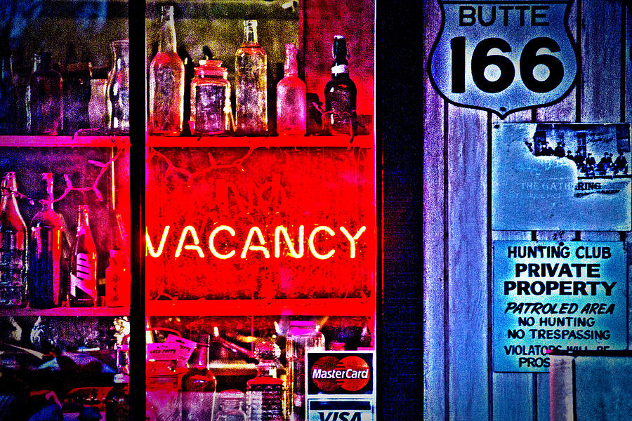 Vacancy Photograph by Mike Hill
