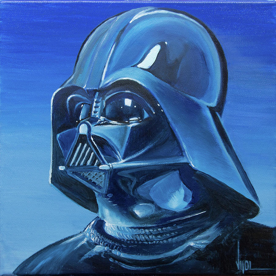 Star Wars Painting - Vader by Daniel Vijoi