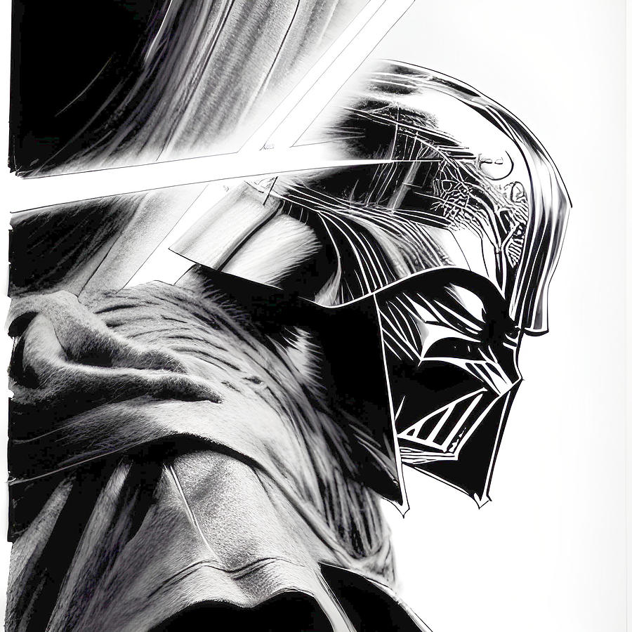 Vader Therapy  Digital Art by Chris Fulks