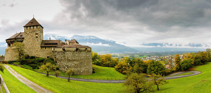 Vaduz Castle, Leichtenstein Photograph by Rick Deacon