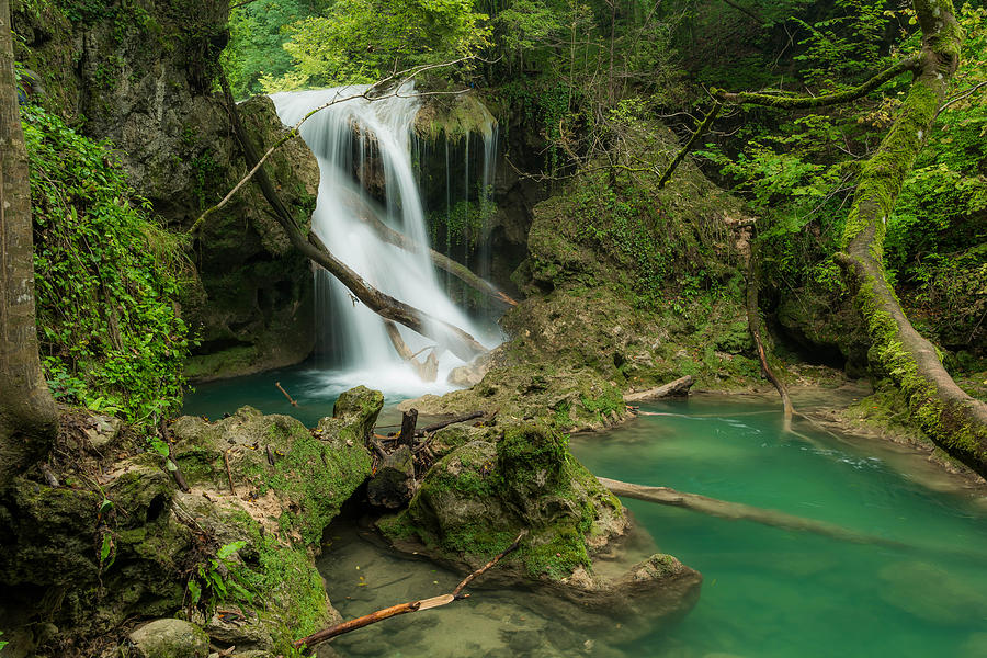 Vaioaga Waterfall Photograph