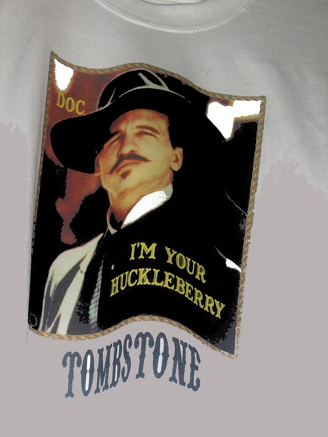Val Kilmer as Doc Holliday  Tombstone T shirts window display Tombstone Arizona 2004-2015 Photograph by David Lee Guss