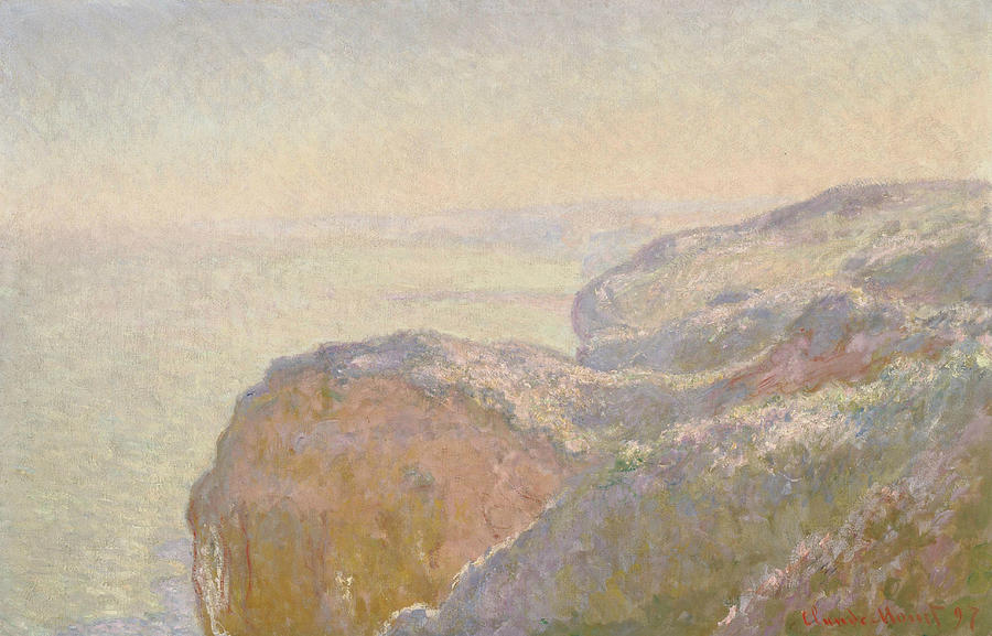Val-Saint-Nicolas, near Dieppe Painting by Claude Monet