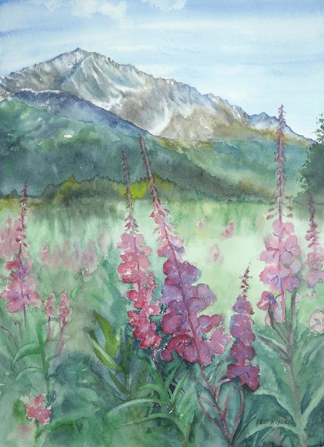 Valdez Summer Painting by Deborah Horner