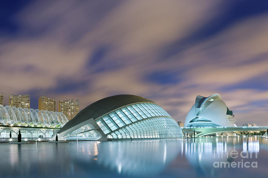 Architecture Photograph - Valencia 2 by Rod McLean