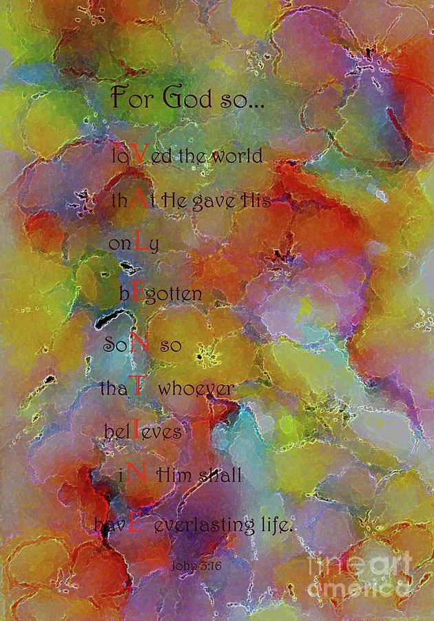 Valentine from God Painting by Hazel Holland
