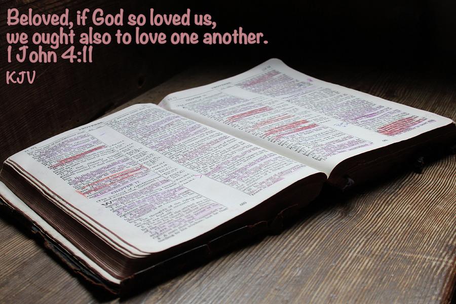 Valentine S Bible Verse Photograph By Esther Seeley