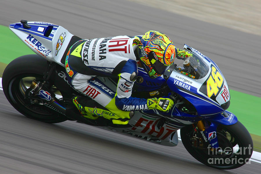 Sports Photograph - Valentino Rossi by Henk Meijer Photography
