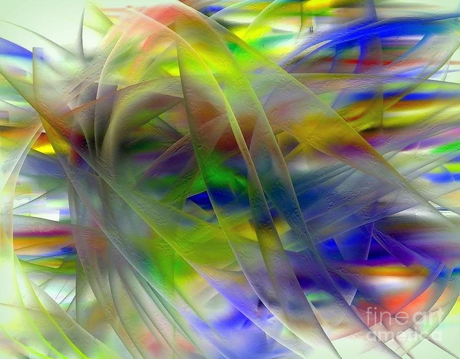 Veils Of Color 2 Digital Art by Greg Moores