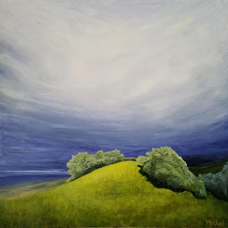 Valle Vista Meadow Painting by Mishel Vanderten