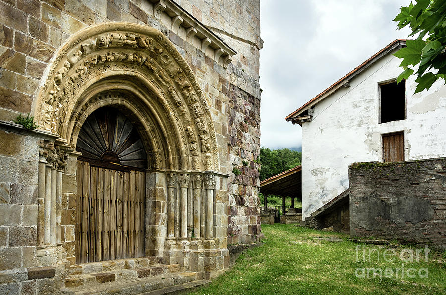 Vallejo de Mena Romanesque Church of San Lorenzo Photograph by RicardMN Photography