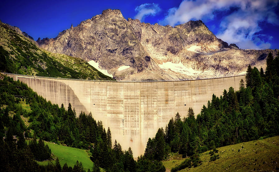 Valley Dam In Austria Photograph by Mountain Dreams
