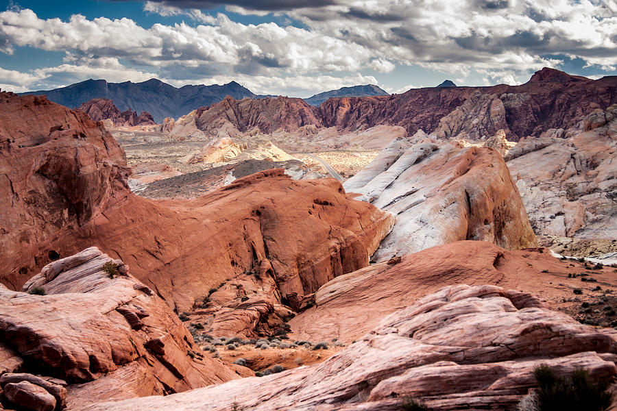 Valley of Fire Expanse Photograph by Jason Moynihan