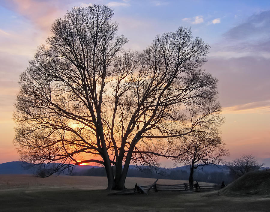 Valley Forge Sunset Photograph by Ginger Stein
