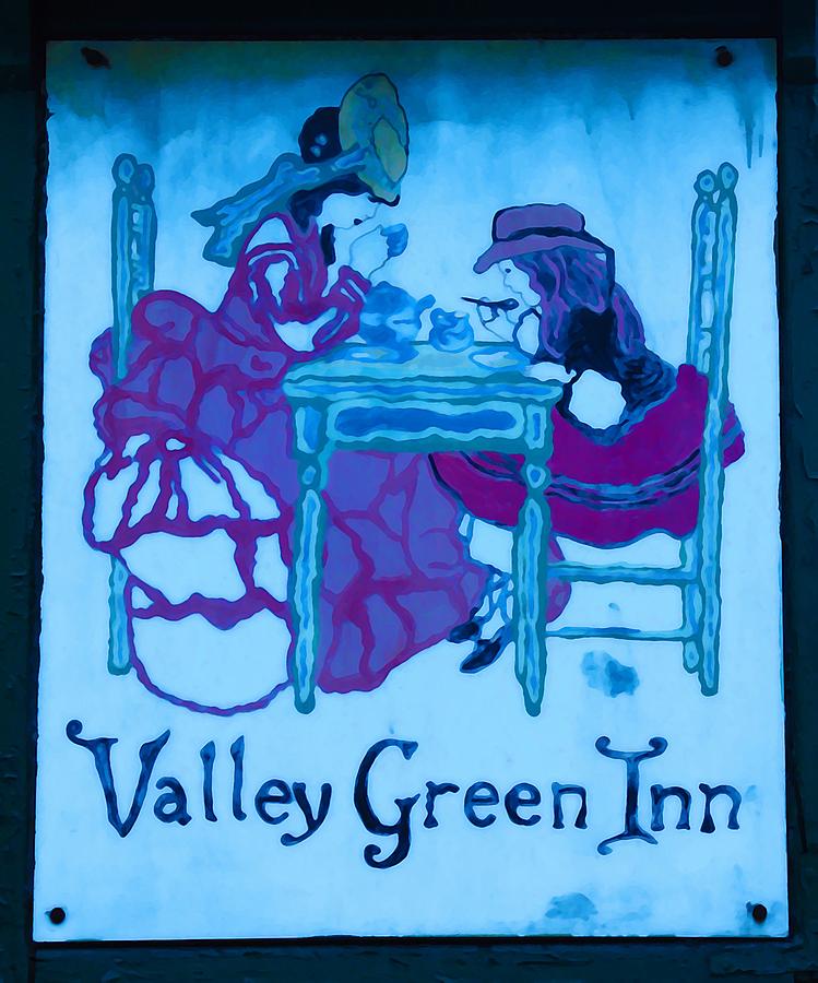 Philadelphia Photograph - Valley Green Inn by Bill Cannon