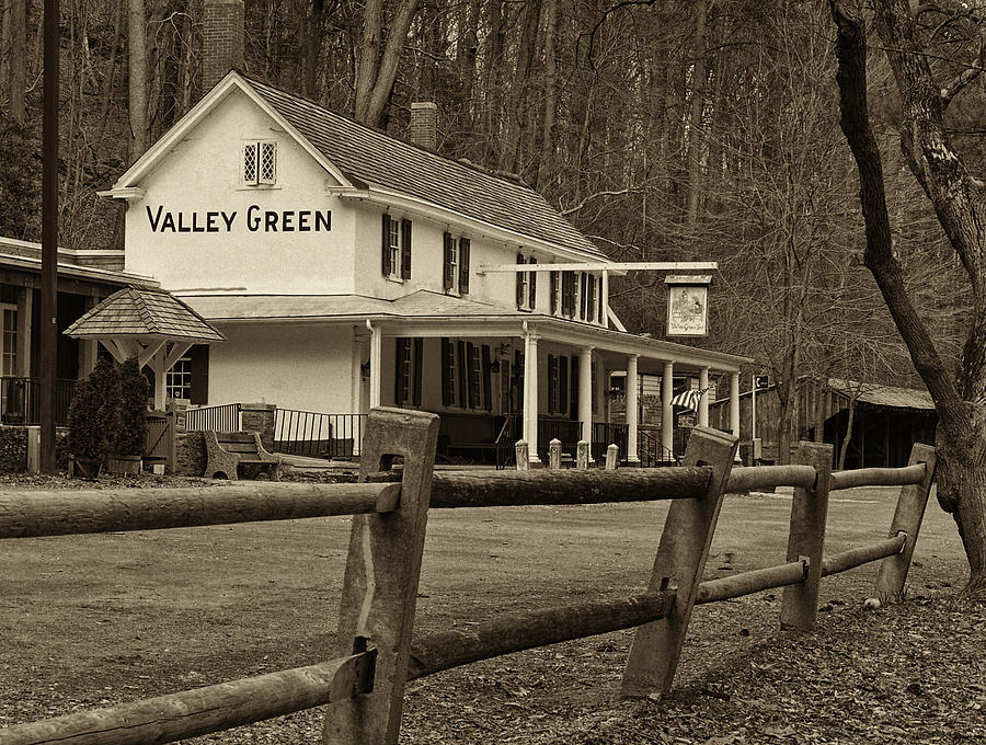 Valley Green Photograph by Jack Paolini