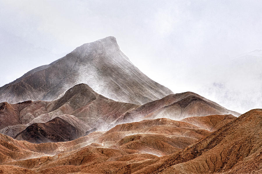 Death Valley National Park Photograph - Valley of Death Study Two by Gary Zuercher
