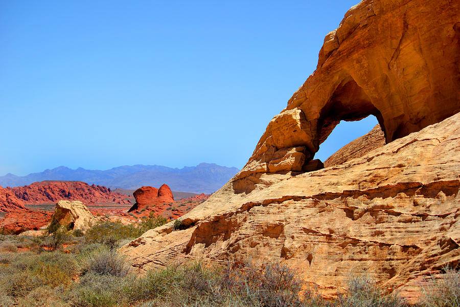 Valley of Fire Arch 2 Photograph by Brook Burling