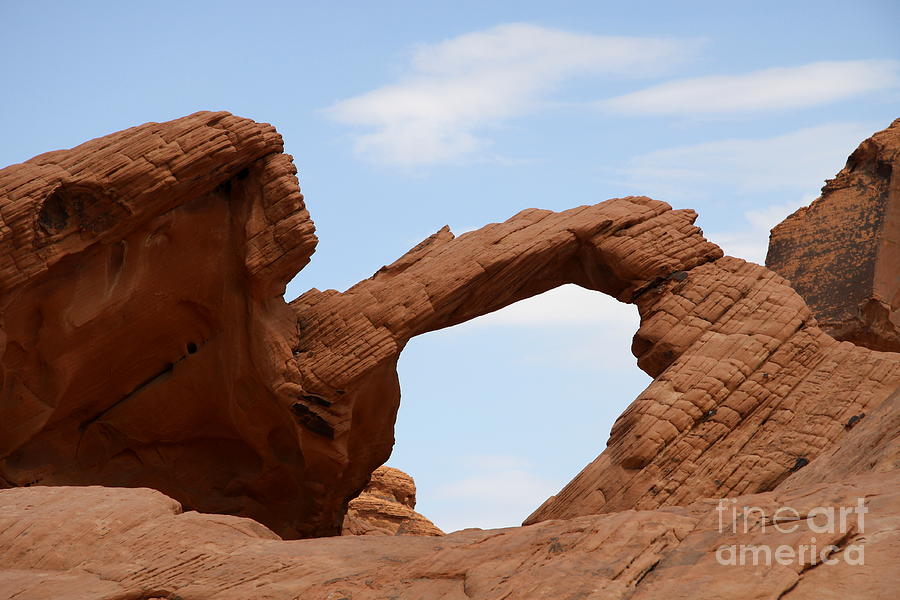 Valley of Fire Arch Rock Photograph by Christiane Schulze Art And Photography