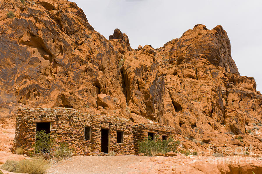 Valley of Fire Cabins Photograph by Louise Magno