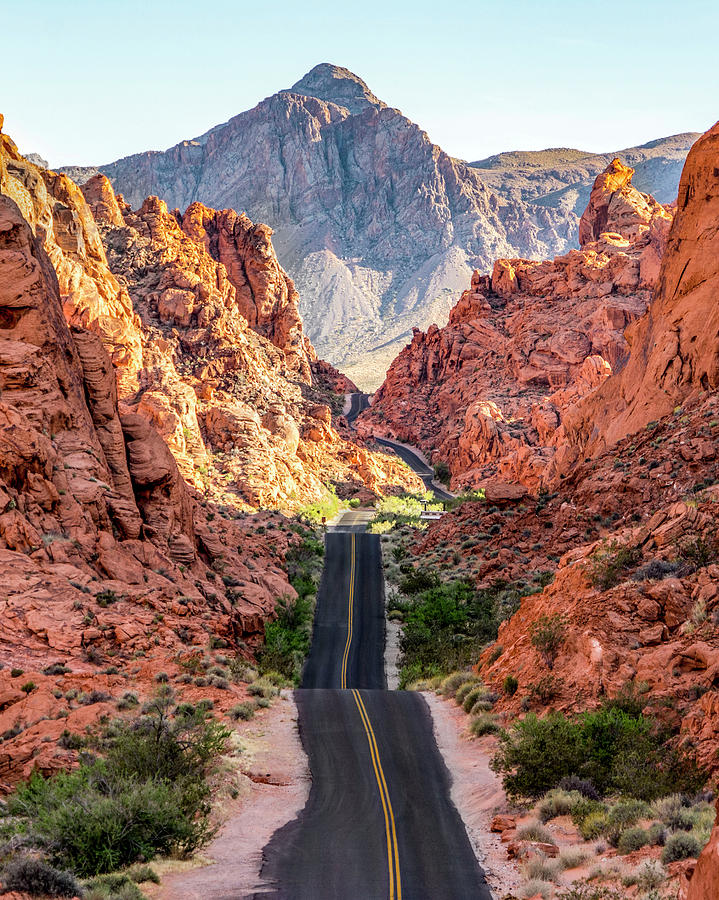 Mountain Photograph - Valley of Fire by Herron Kennedy