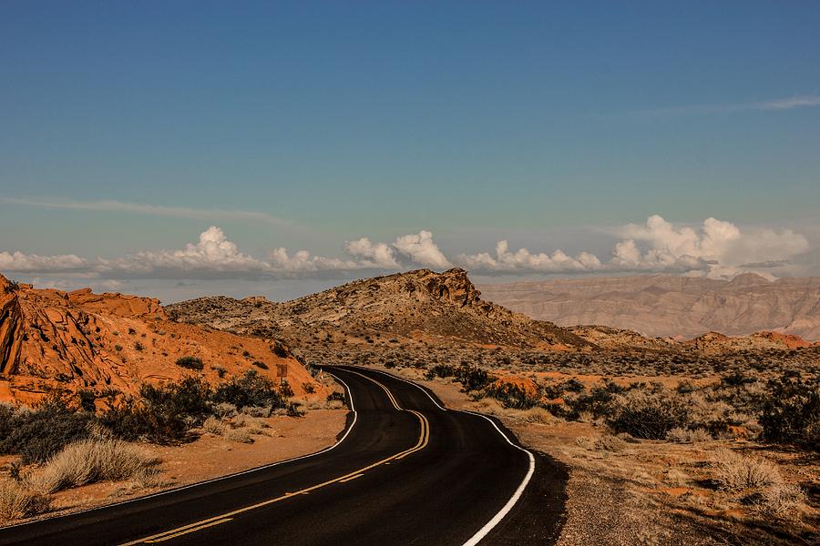 Valley of Fire Highway Photograph by Martin Naugher