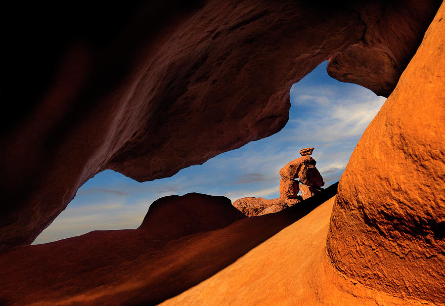 Valley of Fire Look Through Photograph by Gary Warnimont