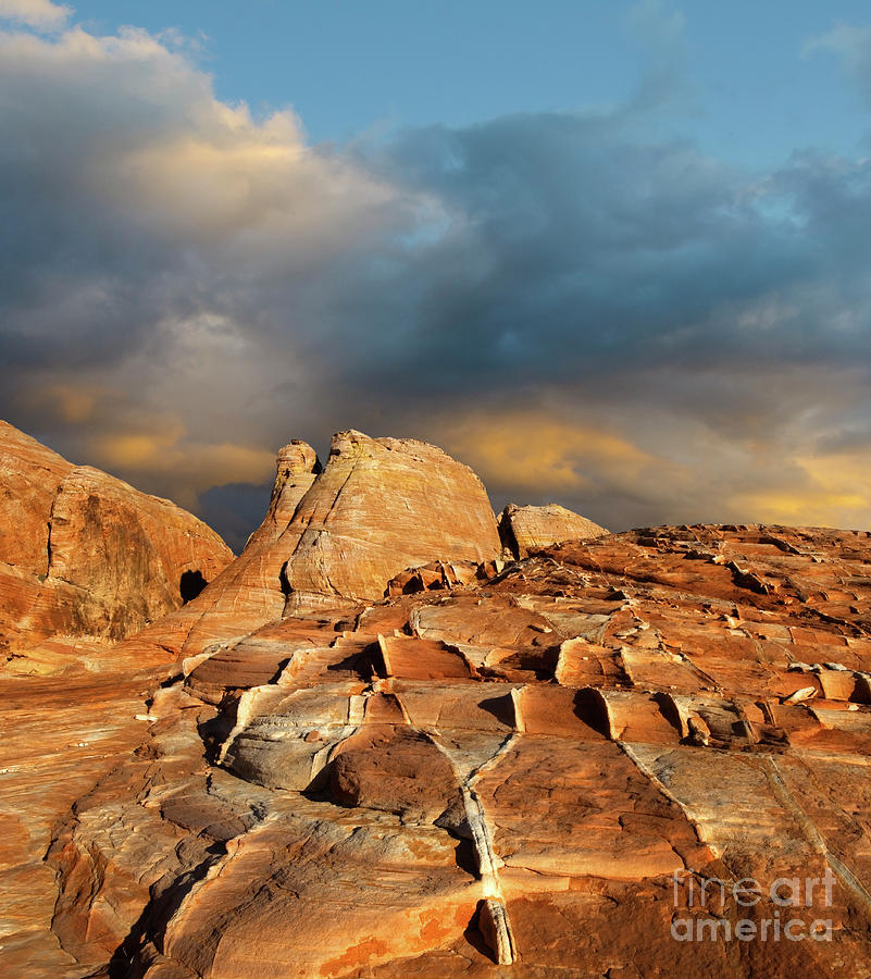 Valley Of Fire Morning Light Photograph by Bob Christopher