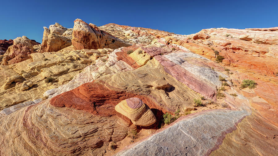 Valley of Fire Rainbow Vista Photograph by Pierre Leclerc Photography