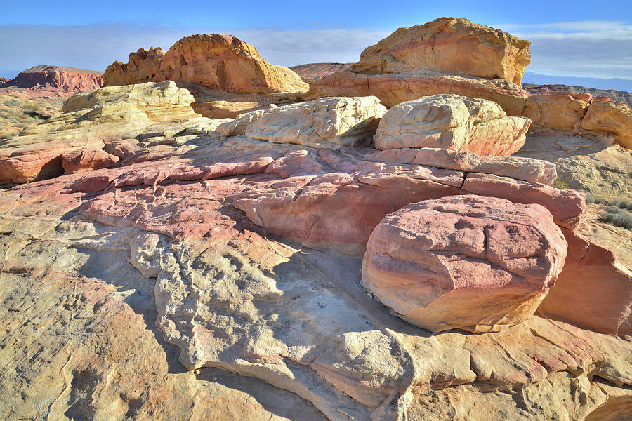 Valley of Fire Sandstone Shipyard Photograph by Ray Mathis