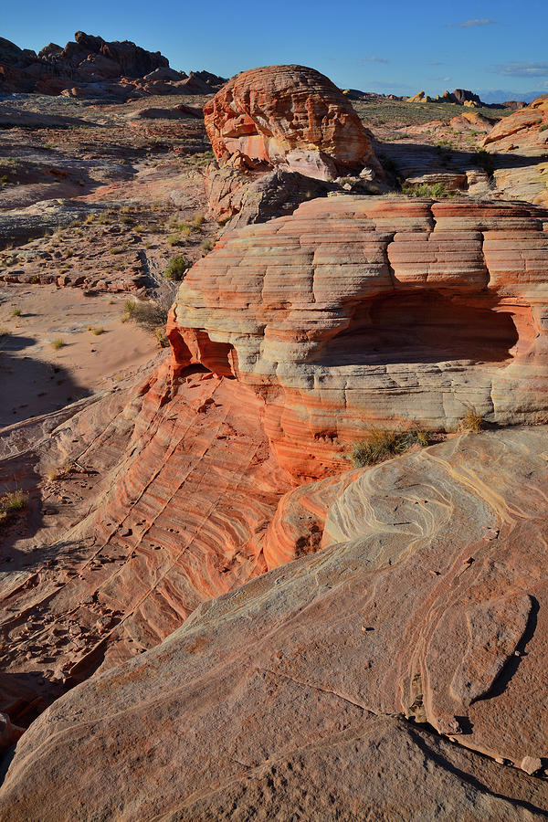 Valley of Fire Sandstone Wave Photograph by Ray Mathis