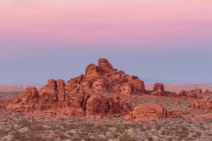 Valley Of Fire Sunset Photograph