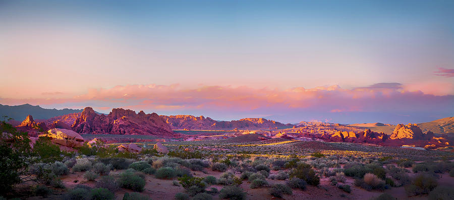 Valley Of Fire Sunset Photograph By Paul Douglas