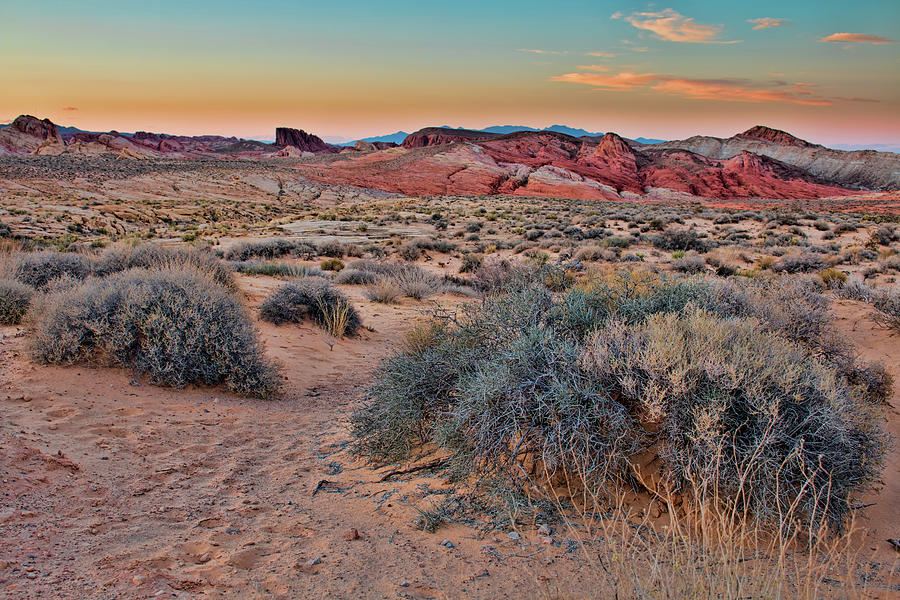 Valley of Fire Sunset Photograph by Kristia Adams