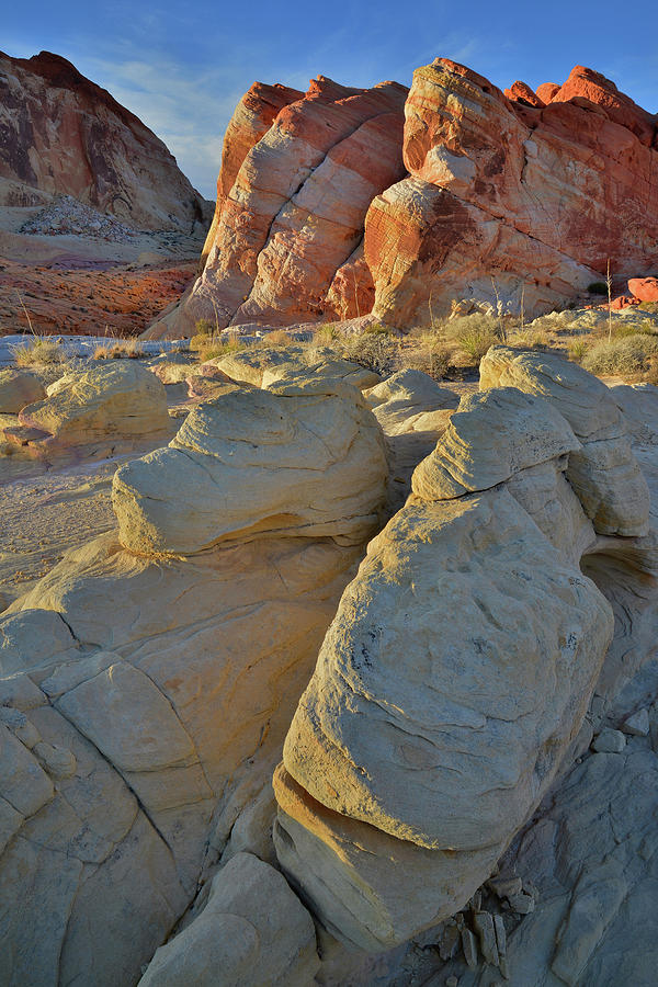 Valley of Fire Sunset Scene Photograph by Ray Mathis