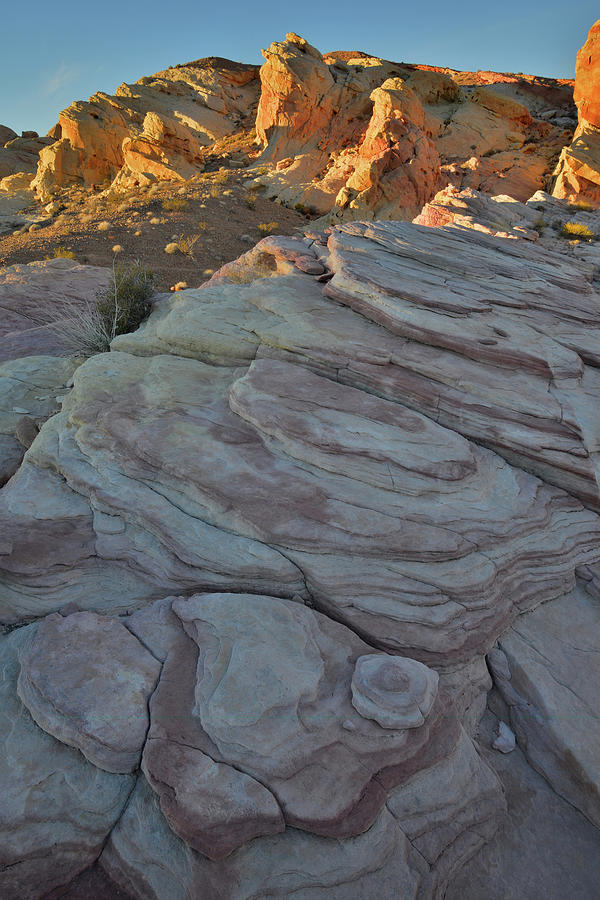 Valley of Fire Sunset Wash 5 Photograph by Ray Mathis