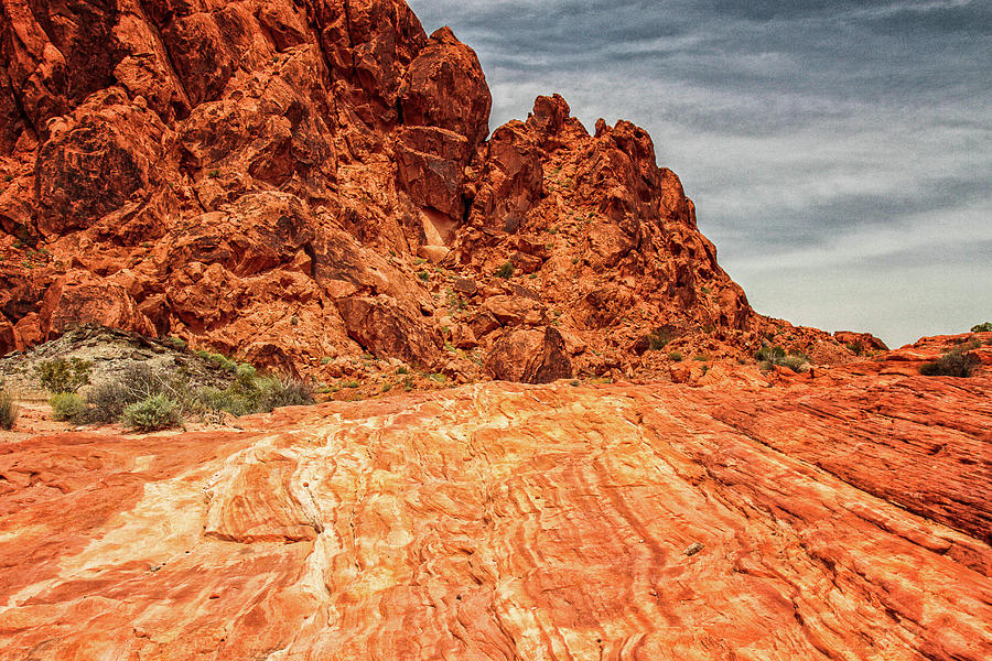 National Parks Photograph - Valley of Fire-The Wave 9781-150 by Deidre Elzer-Lento