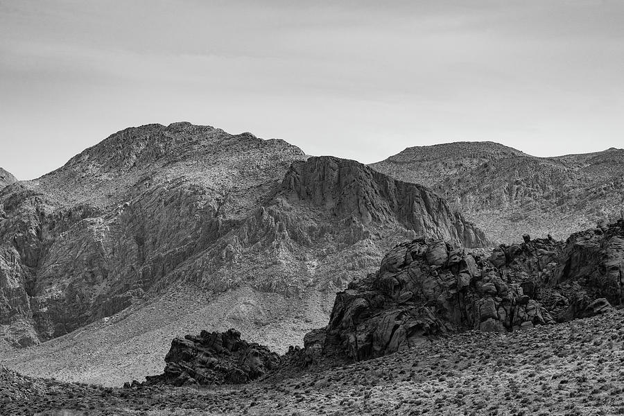 Valley of Fire VIII BW Photograph by David Gordon