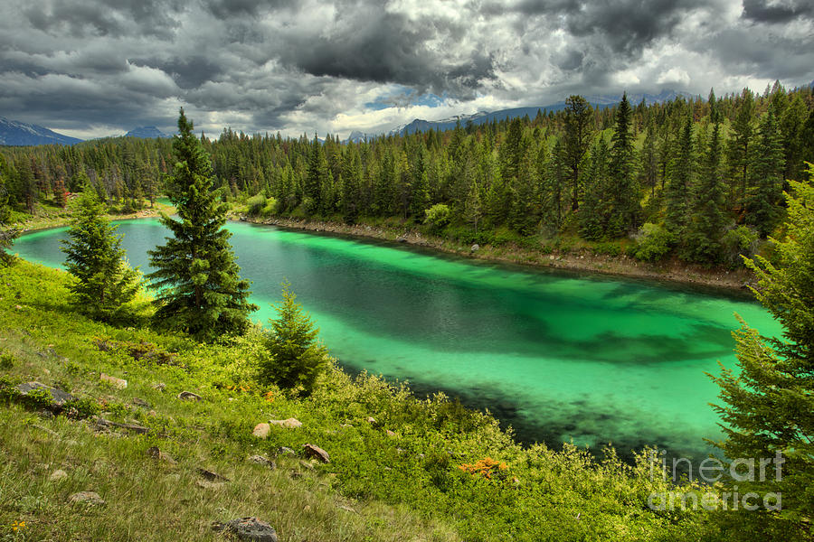 Valley Of The Five Lakes Emerald Pool Photograph by Adam Jewell