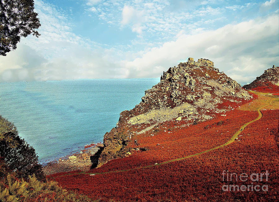 Valley of the Rocks Photograph by Richard Denyer