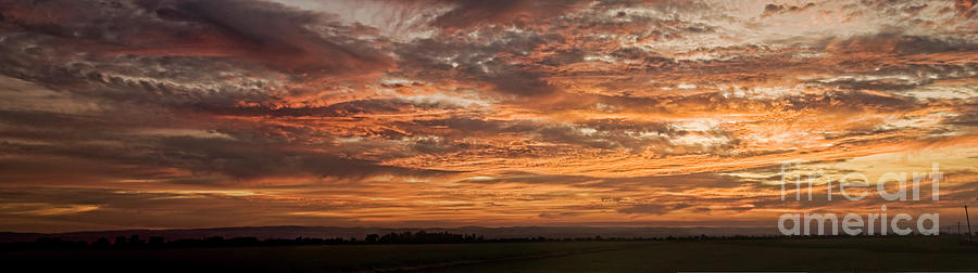 Valley sunrise Photograph by Richard Verkuyl