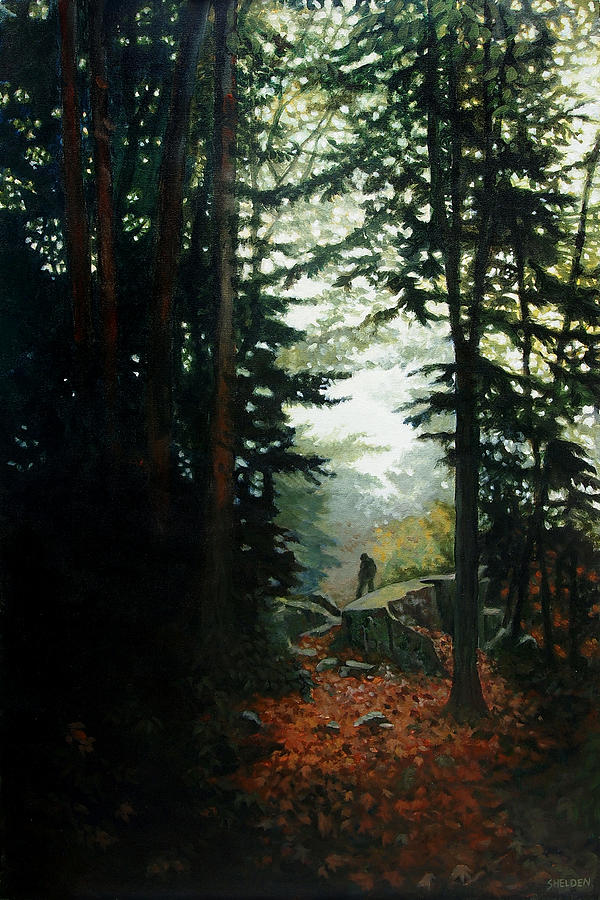 Appalachian Painting - Valley Way Magic by Suzanne Shelden Appalachian Painting - Valley Way Magic by Suzanne Shelden