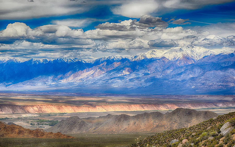 Valley,Mountains and Sky Photograph by AJ Schibig