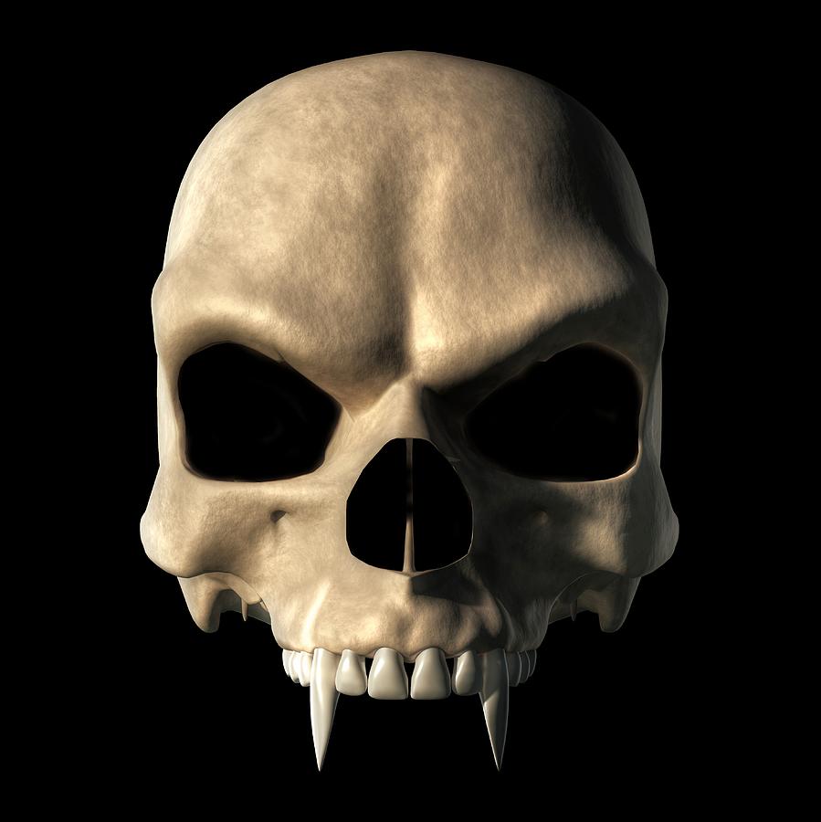 Vampire Skull by Daniel Eskridge.