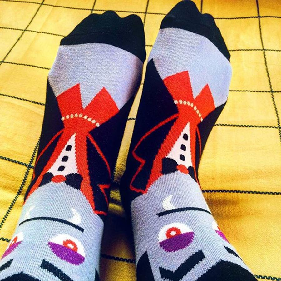 Kawaii Photograph - #vampire #socks #dracula #quirky by Senjuti Kundu
