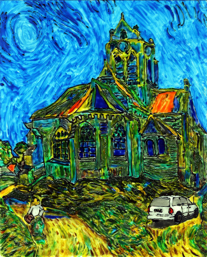Vincent Van Gogh Painting - Van Goes to Auvers by Phil Strang