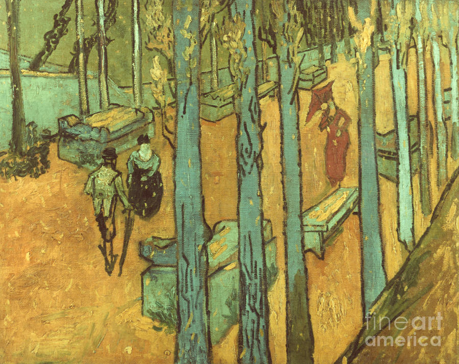 Vincent Van Gogh Photograph - Van Gogh: Alyscamps, 1888 by Granger