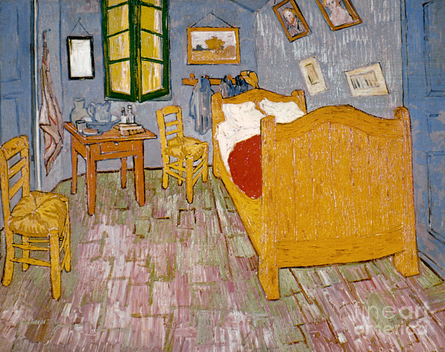 Van Gogh: Bedroom, 1888 Photograph by Granger