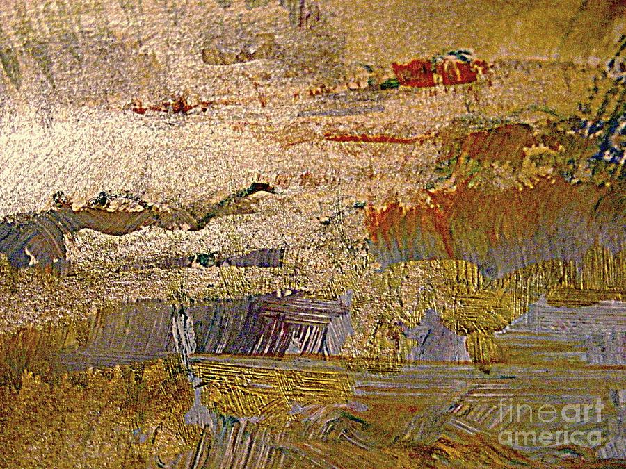 Van Gogh Fields Painting by Nancy Kane Chapman