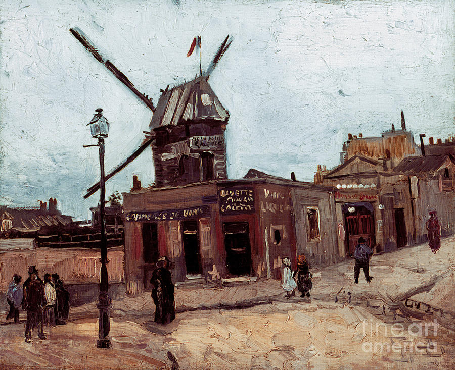 Van Gogh: La Moulin, 1886 Photograph by Granger